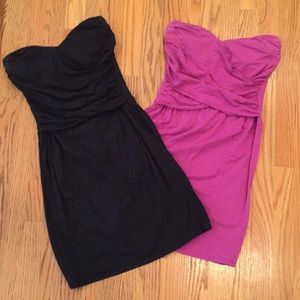 2 for 1 strapless dresses